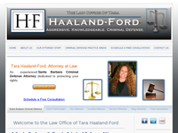 TARA HAALAND-FORD website screenshot