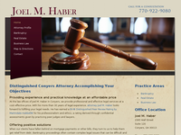 JOEL HABER website screenshot