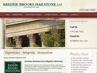 A JAMES HAILSTONE website screenshot