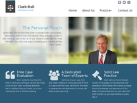 CLARK HALL website screenshot