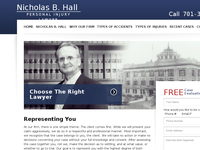 NICHOLAS HALL website screenshot