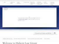 DAVID HALPERN website screenshot