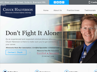 CHUCK HALVERSON website screenshot