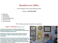 ROGER HAMILTON website screenshot