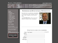 PAUL HAMMES website screenshot