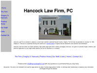 GREGORY HANCOCK website screenshot