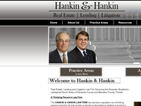 LAWRENCE HANKIN website screenshot