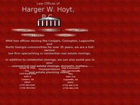 HARGER HOYT website screenshot