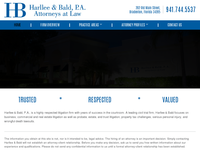 JOHN HARLLEE III website screenshot
