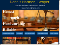 DENNIS HARMON website screenshot