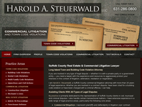 HAROLD STEUERWALD website screenshot