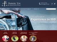PARKER HAROLD website screenshot