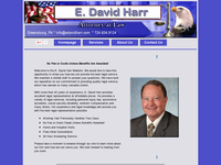 E DAVID HARR website screenshot