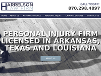 STEVE HARRELSON website screenshot