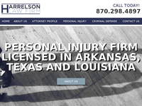 GENE HARRELSON website screenshot