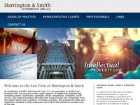 MARK HARRINGTON website screenshot