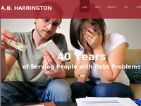 LARRY HARRINGTON website screenshot