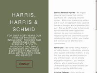 CHARLES HARRIS website screenshot