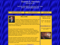 THOMAS HARRISON website screenshot