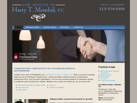 HARRY MONDOIL website screenshot