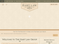 MARY HART website screenshot