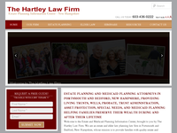 WILLIAM HARTLEY website screenshot