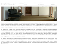 OTTO HASELHOFF website screenshot