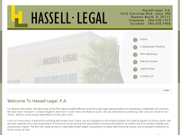 F BRADLEY HASSELL website screenshot