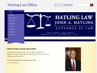 JOHN HATLING website screenshot