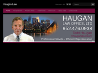 TODD HAUGAN website screenshot