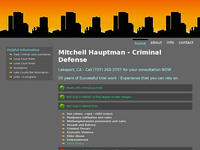 MITCHELL HAUPTMAN website screenshot