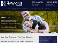 LANA HAWKINS website screenshot