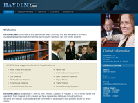 LEE HAYDEN III website screenshot