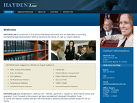 L HAYDEN website screenshot