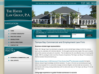 GEORGE HAYES III website screenshot