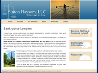 SIMON HAYSON website screenshot
