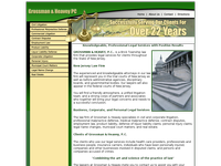 THOMAS HEAVEY website screenshot