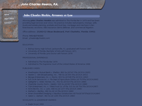 JOHN HEEKIN website screenshot