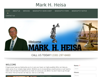 MARK HEISA website screenshot