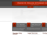 DAVID HELLER website screenshot