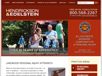EUGENE HENDRICKSON website screenshot
