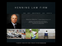 STEPHEN HENNING website screenshot