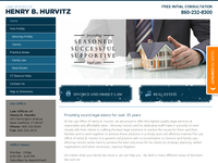 HENRY HURVITZ website screenshot