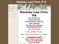 JIM HENSLEY website screenshot