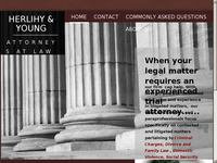 MARGARIE HERLIHY website screenshot