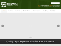 CAROLINE HERNANDEZ website screenshot