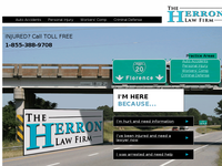 H LEE HERRON website screenshot