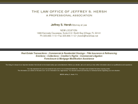 JEFFREY HERSH website screenshot