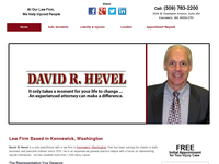 DAVID HEVEL website screenshot