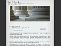 JIM HEWITT website screenshot